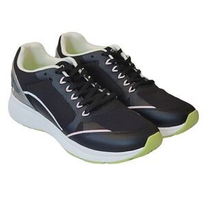 Easy Spirit Scamper Black Cushioning System Lace-Up Sneakers Size 9W